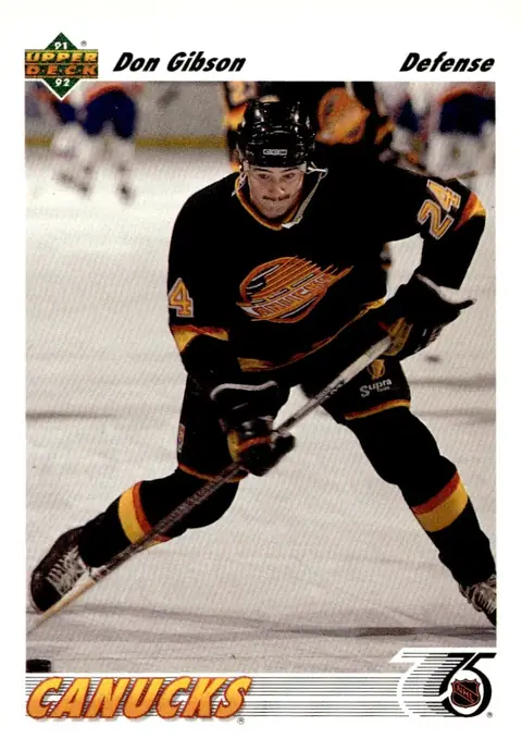 1991-92 Upper Deck #495 Don Gibson