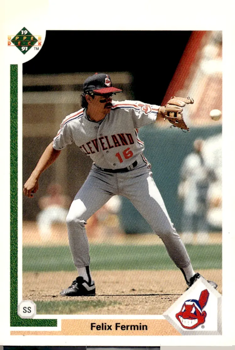 1991 Upper Deck #104 Felix Fermin (front)