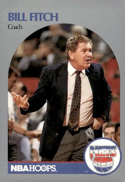 1990-91 NBA Hoops #321 Bill Fitch
