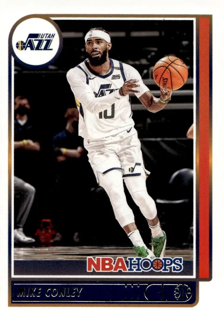 2021-22 NBA Hoops #179 Mike Conley (front)