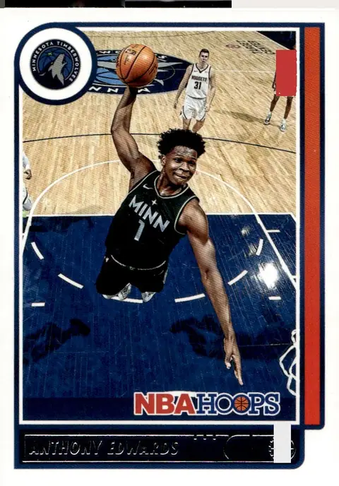 2021-22 NBA Hoops #151 Anthony Edwards