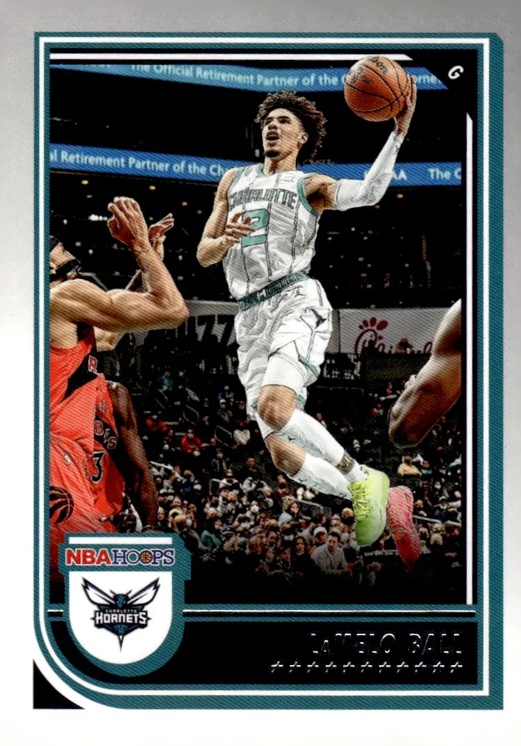 2022-23 NBA Hoops #90 LaMelo Ball (front)