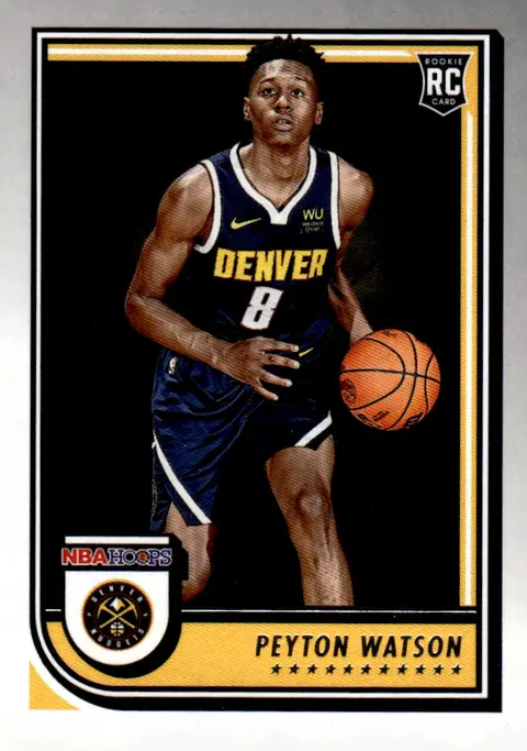 2022-23 NBA Hoops #275 Peyton Watson