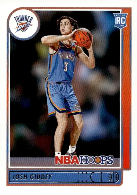 2021-22 NBA Hoops #202 Josh Giddey