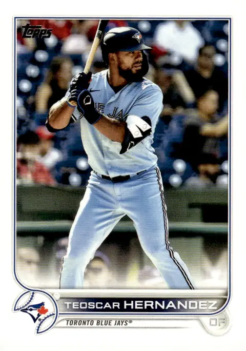 2022 Topps Series 2 #355 Teoscar Hernandez