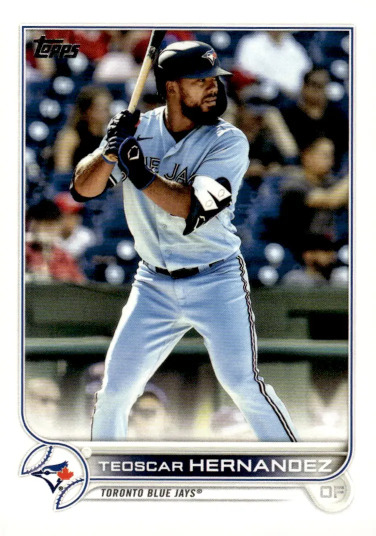 2022 Topps Series 2 #355 Teoscar Hernandez (front)