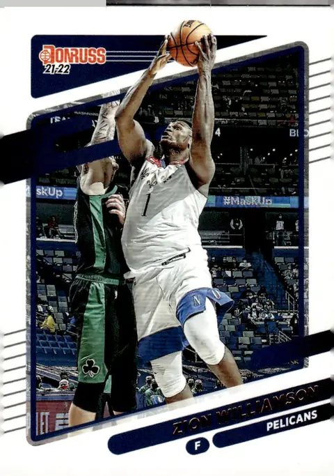 2021-22 Donruss Basketball #189 Zion Williamson