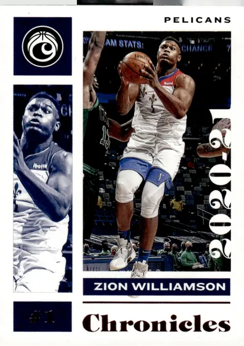2020-21 Chronicles #42 Zion Williamson