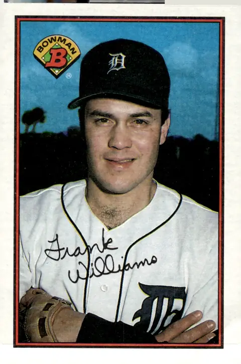 1989 Bowman #100 Frank Williams