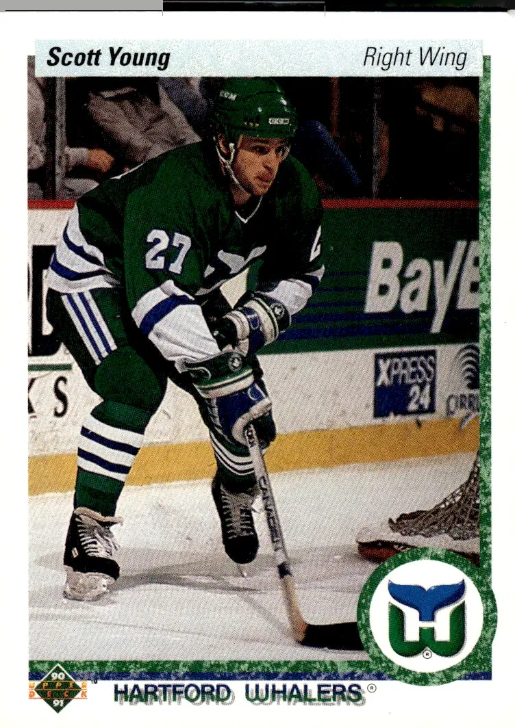 1990-91 Upper Deck #87 Scott Young (front)