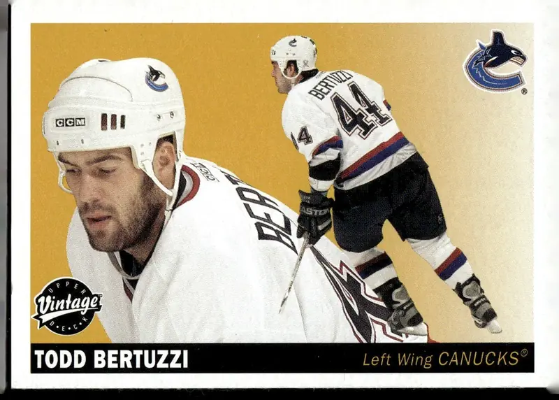 2002-03 Upper Deck Vintage #245 Todd Bertuzzi (front)