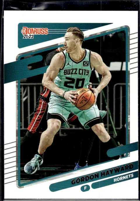 2021-22 Donruss #198 Gordon Hayward