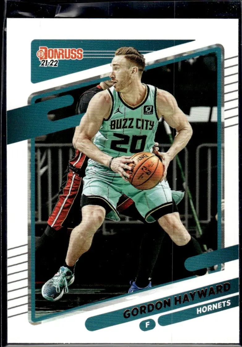 2021-22 Donruss #198 Gordon Hayward (front)