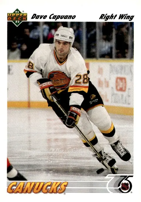 1991-92 Upper Deck #202 Dave Capuano