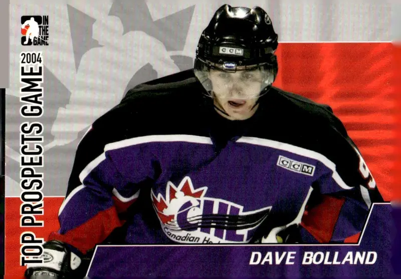 2004-05 In The Game Heroes and Prospects #TPG-05 Dave Bolland (front)