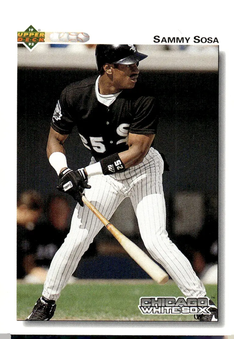 1992 Upper Deck #438 Sammy Sosa (front)