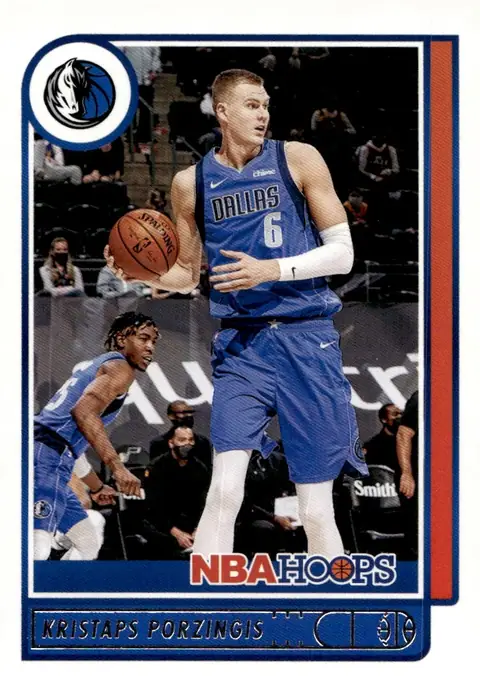 2021-22 NBA Hoops #82 Kristaps Porzingis