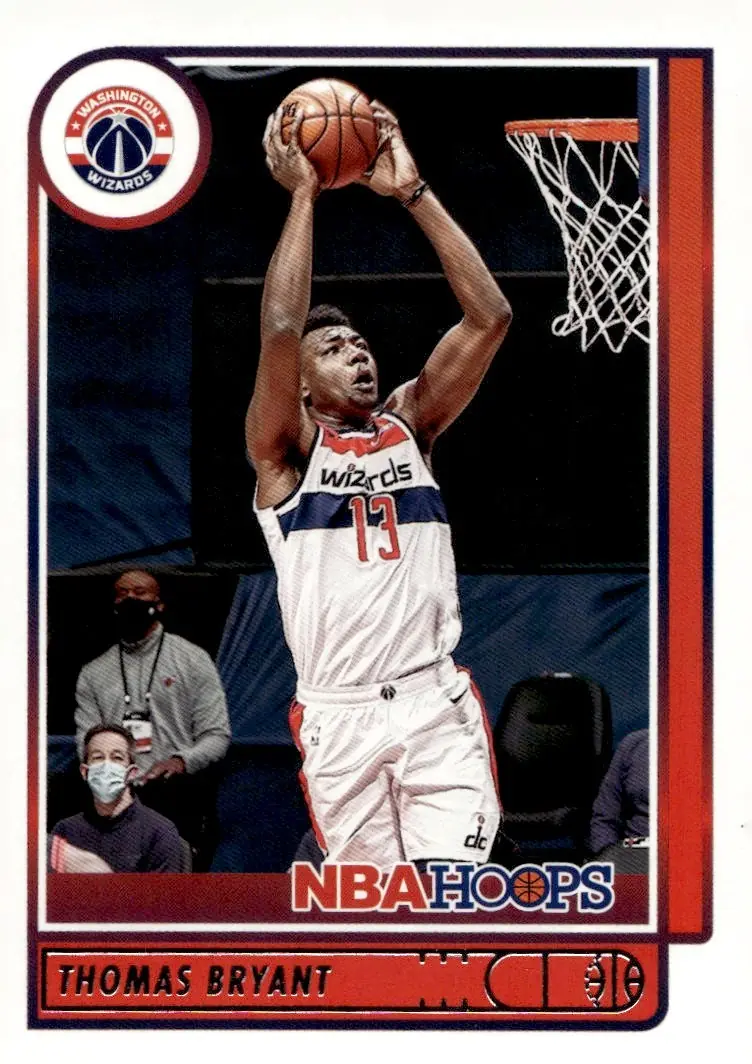 2021-22 NBA Hoops #120 Thomas Bryant (front)