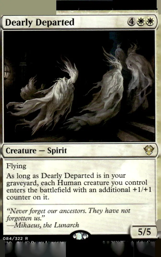 2020 Commander 2020 (C20) #084/322 Dearly Departed (front)
