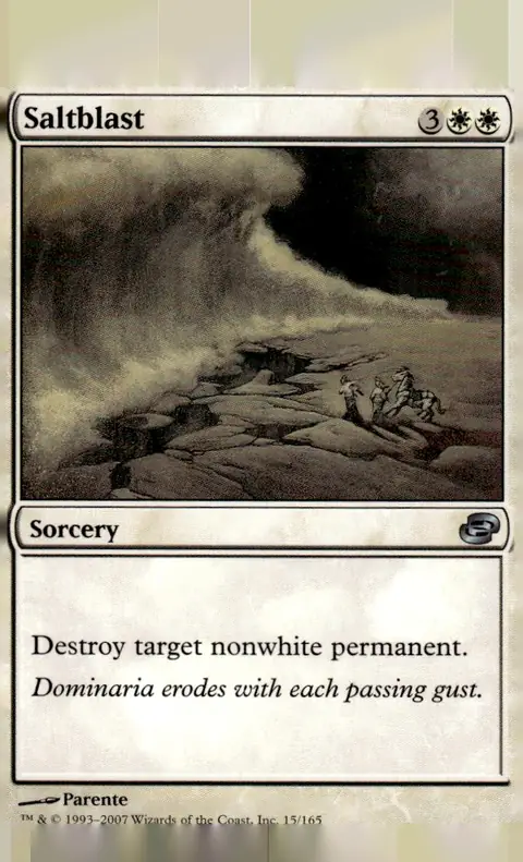 2007 Planar Chaos (PLC) #15/165 Saltblast