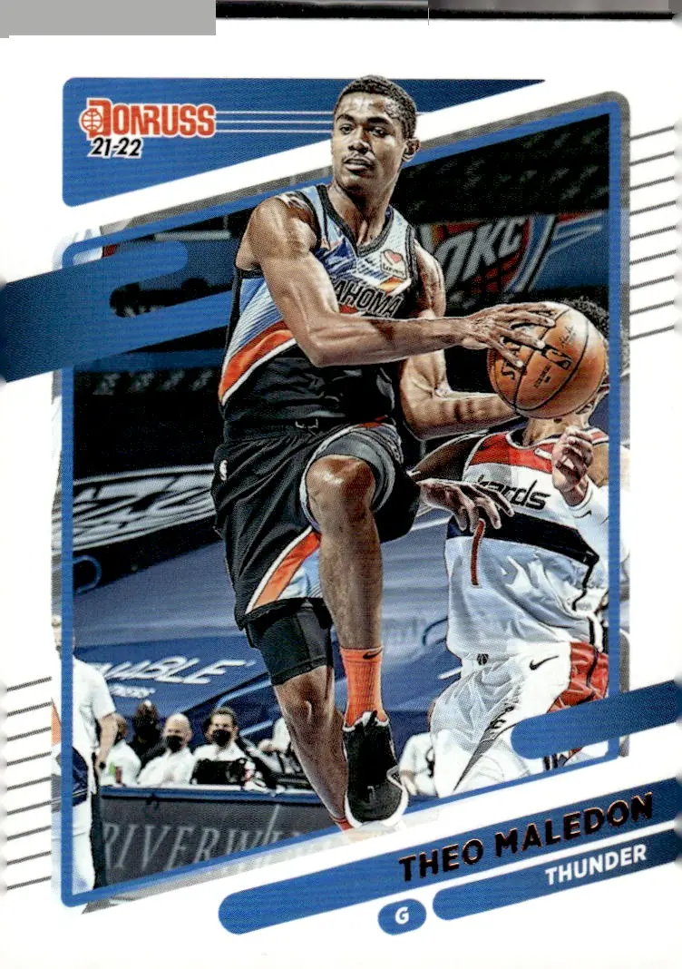 2021-22 Donruss #47 Theo Maledon (front)