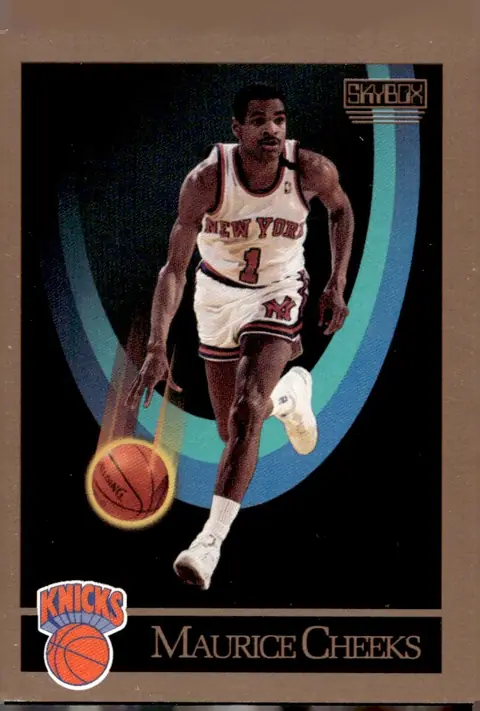 1990-91 SkyBox #186 Maurice Cheeks