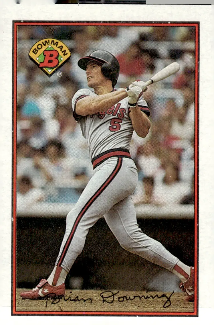 1989 Bowman #53 Brian Downing (front)