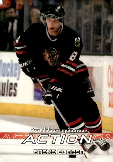 2003-04 In The Game Action #109 Steve Poapst