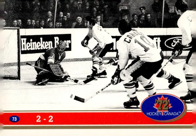 1991-92 Future Trends Canada '72 #73 Card (front)