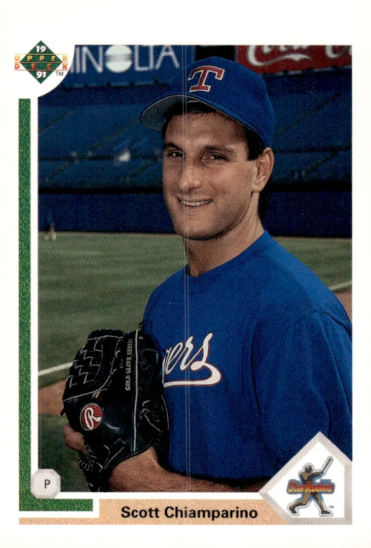 1991 Upper Deck #8 Scott Chiamparino (front)