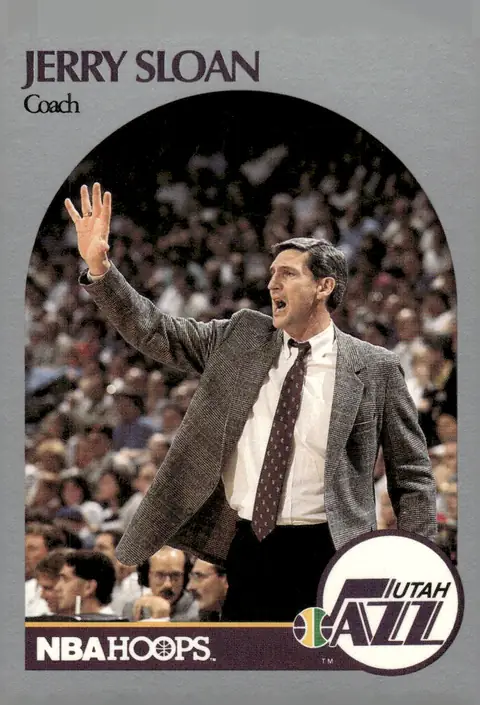 1990-91 NBA Hoops #330 Jerry Sloan