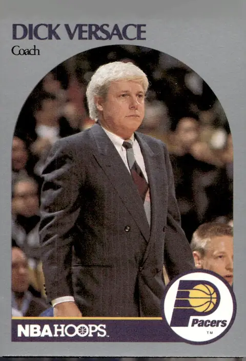 1990-91 NBA Hoops #315 Dick Versace