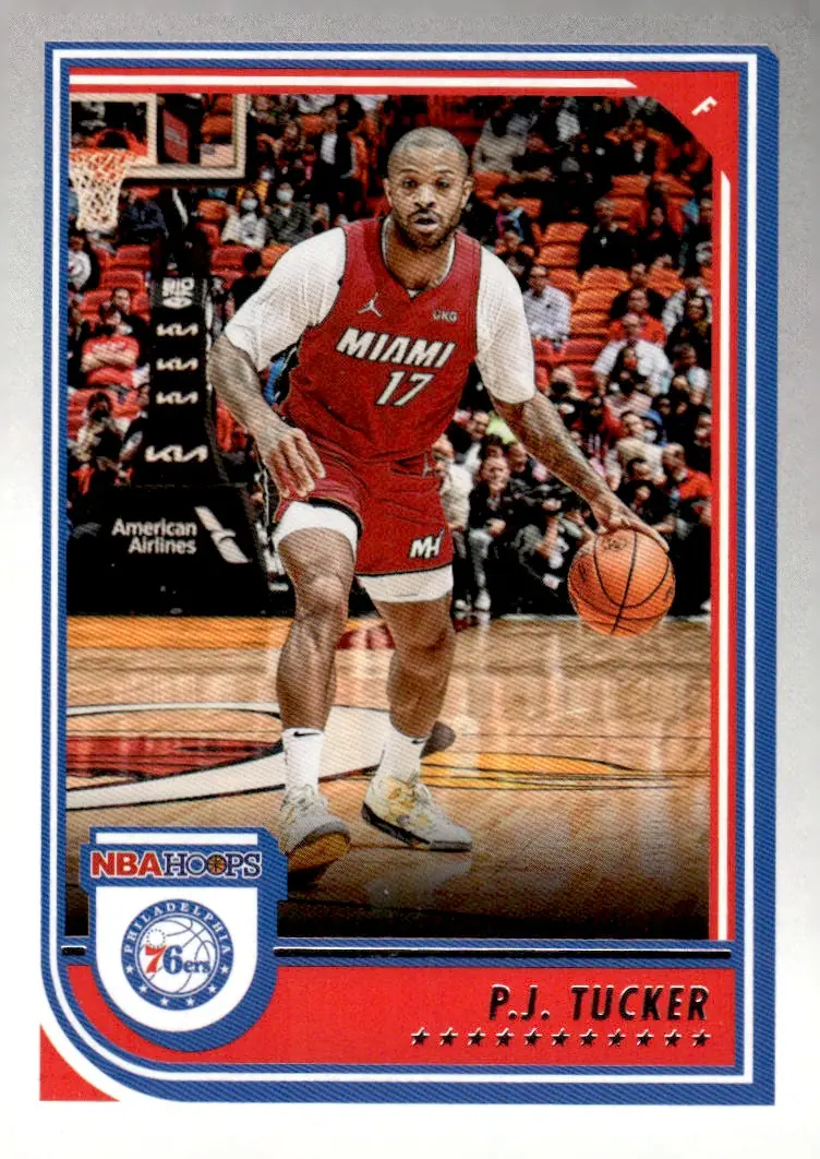 2022-23 NBA Hoops #101 P.J. Tucker (front)