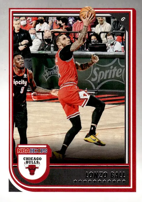 2022-23 NBA Hoops #76 Lonzo Ball