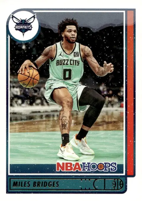 2021-22 NBA Hoops #190 Miles Bridges