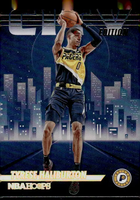 2022-23 NBA Hoops #14 Tyrese Haliburton