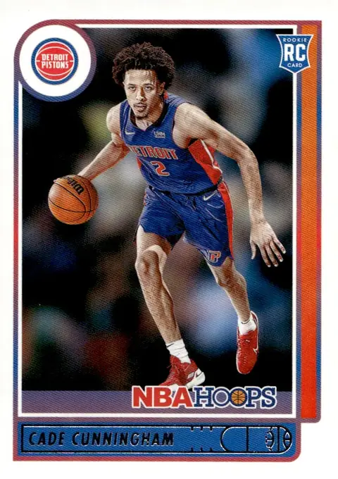 2021-22 NBA Hoops #201 Cade Cunningham