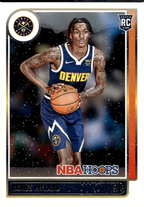 2021-22 NBA Hoops #224 Bones Hyland