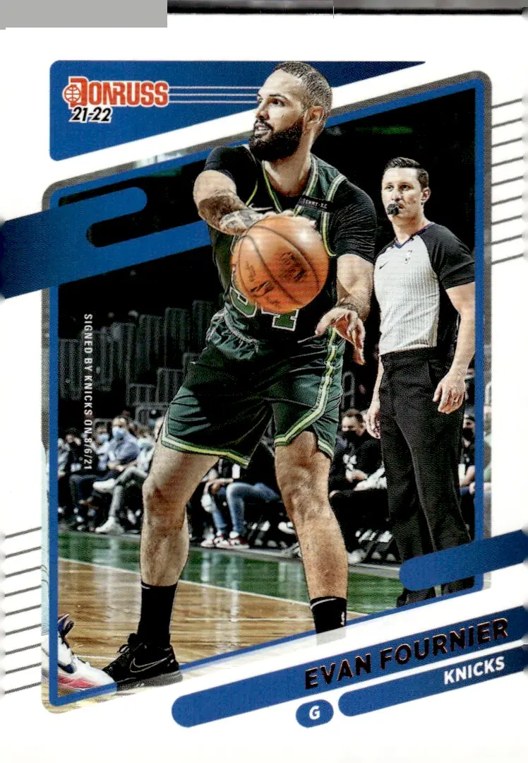 2021-22 Donruss Basketball #30 Evan Fournier (front)