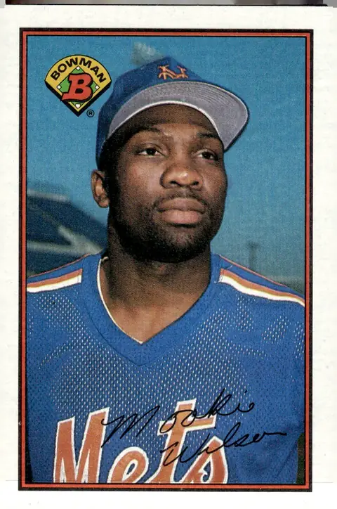 1989 Bowman #386 Mookie Wilson