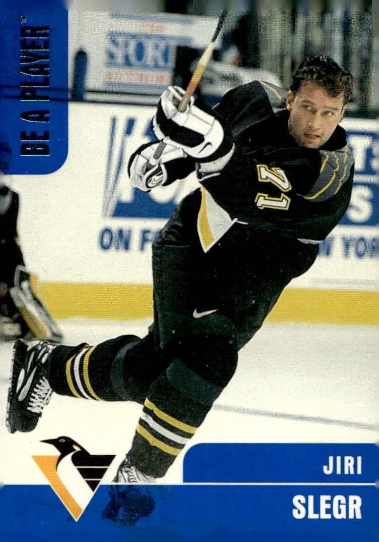 1999-00 Be A Player Memorabilia #62 Jiri Slegr (front)