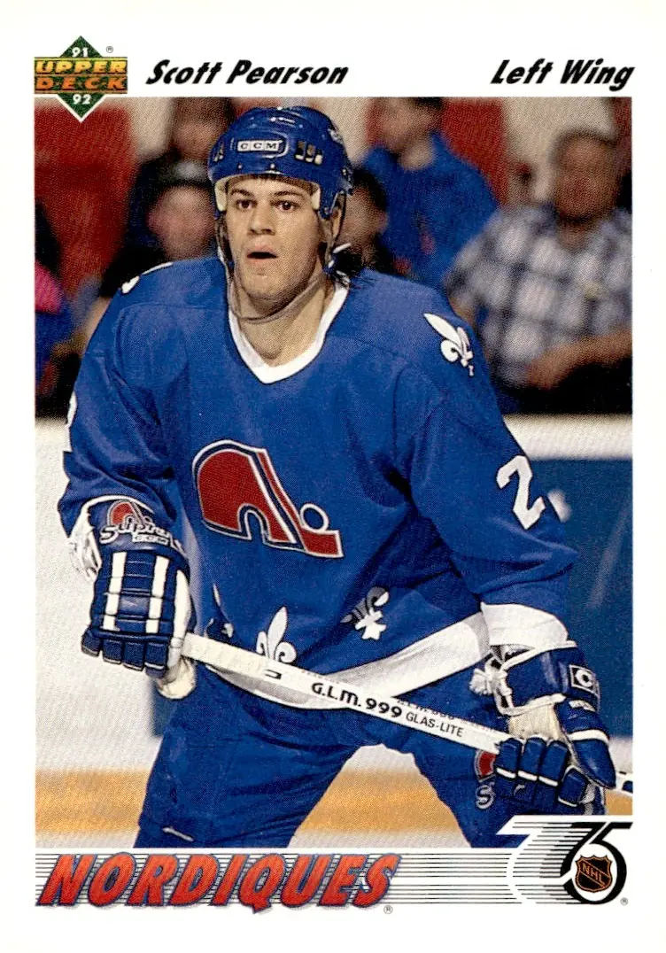 1991-92 Upper Deck #336 Scott Pearson (front)