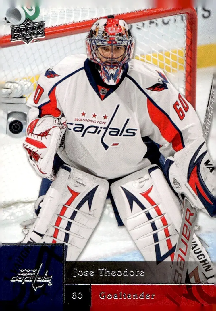 2009-10 Upper Deck Hockey Series 2 #346 Jose Theodore (front)