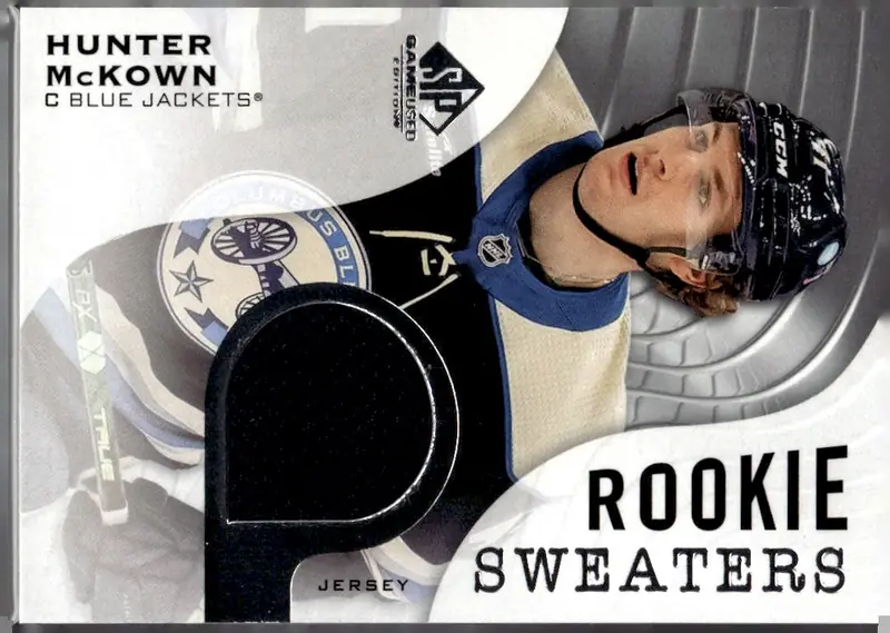 2023-24 SP Game Used #RS-HM Hunter McKown (front)