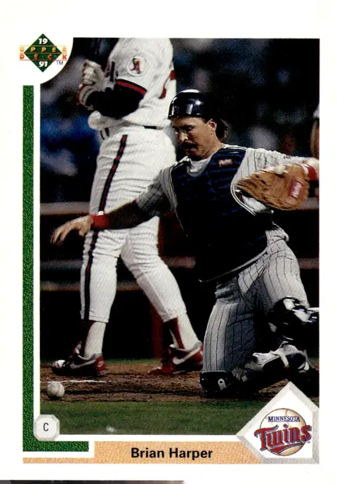 1991 Upper Deck #212 Brian Harper