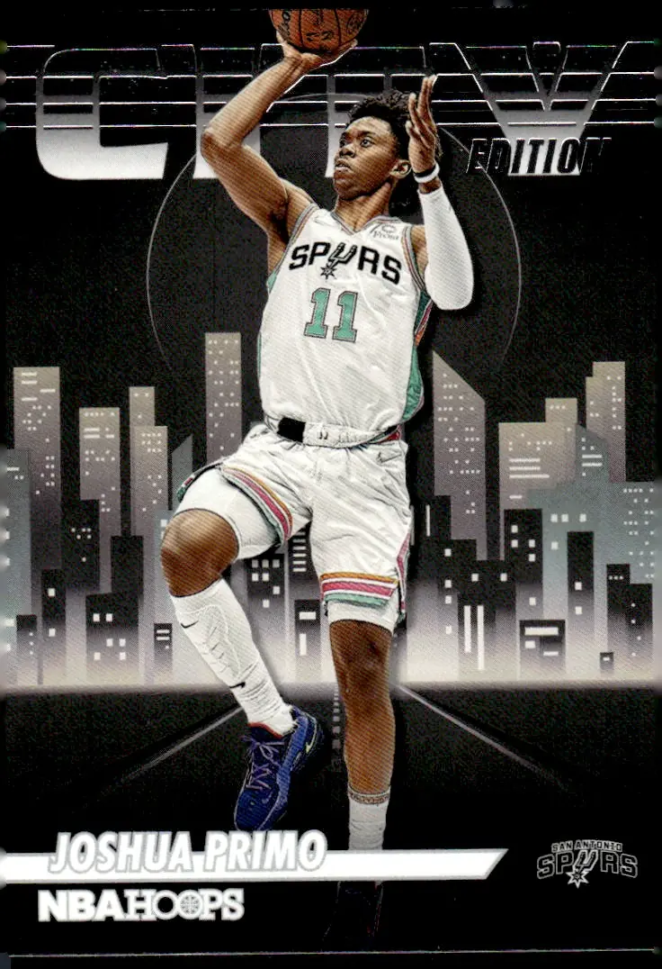2022-23 NBA Hoops #30 Joshua Primo (front)
