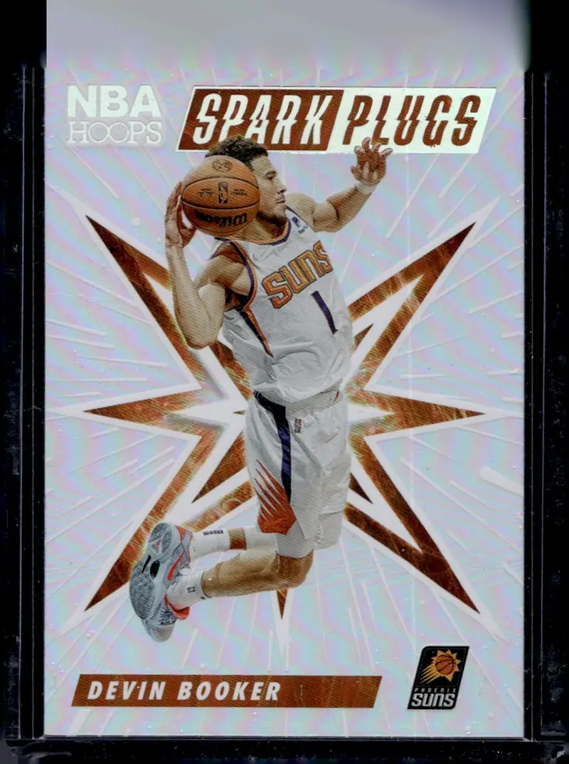 2022-23 NBA Hoops #9 Devin Booker – Holo (front)