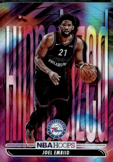 2021-22 NBA Hoops #18 Joel Embiid