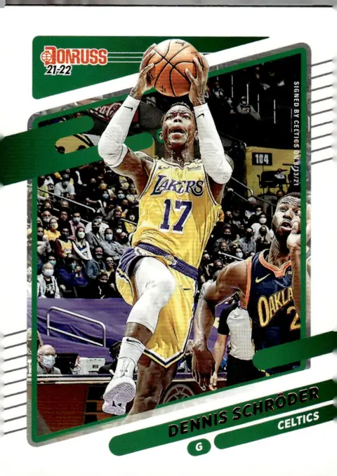 2021-22 Donruss #130 Dennis Schröder