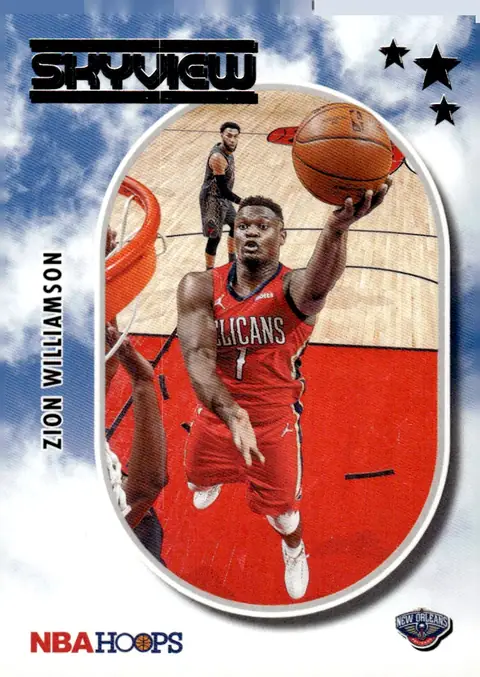 2021-22 NBA Hoops #25 Zion Williamson